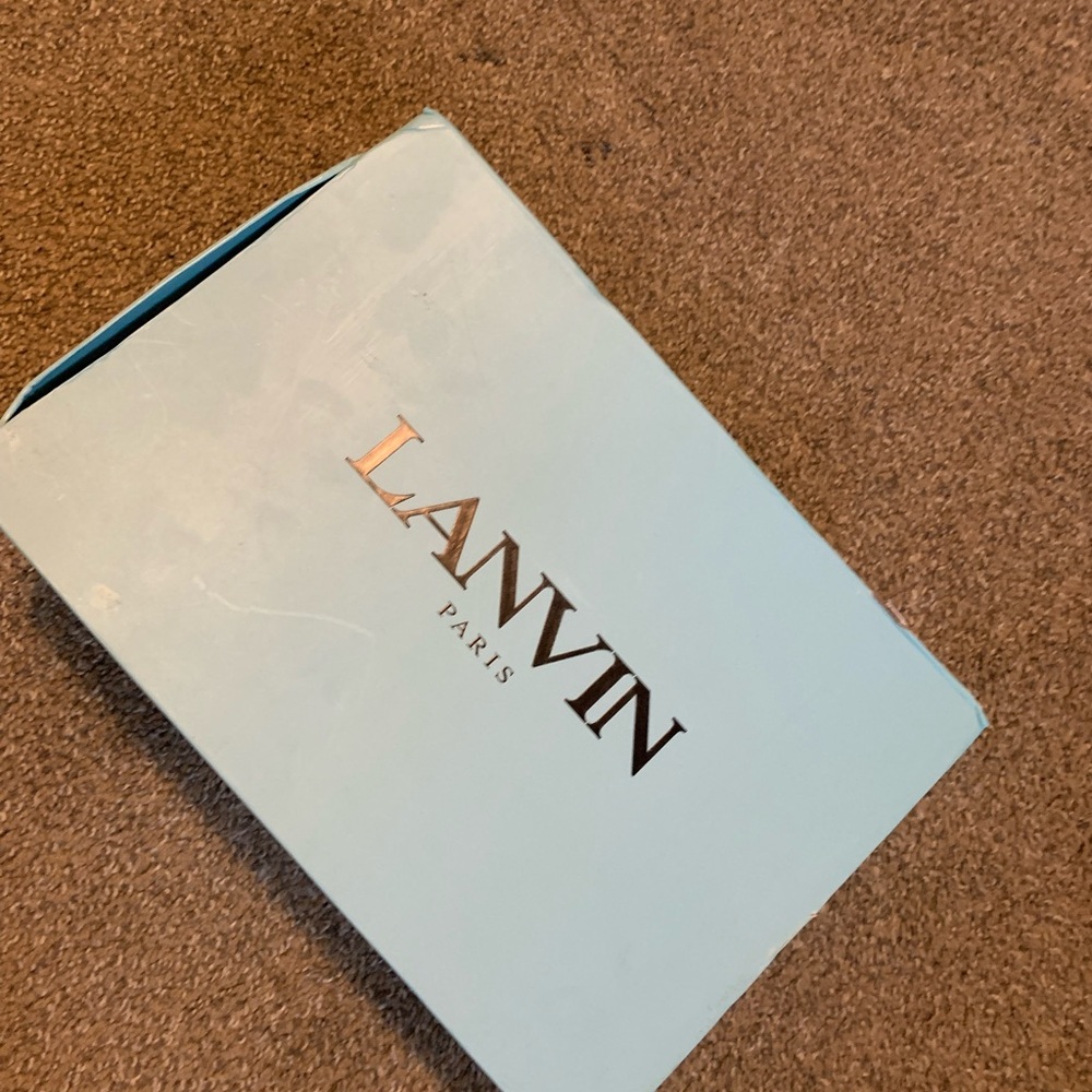 Lanvin Light Blue Shoe Box